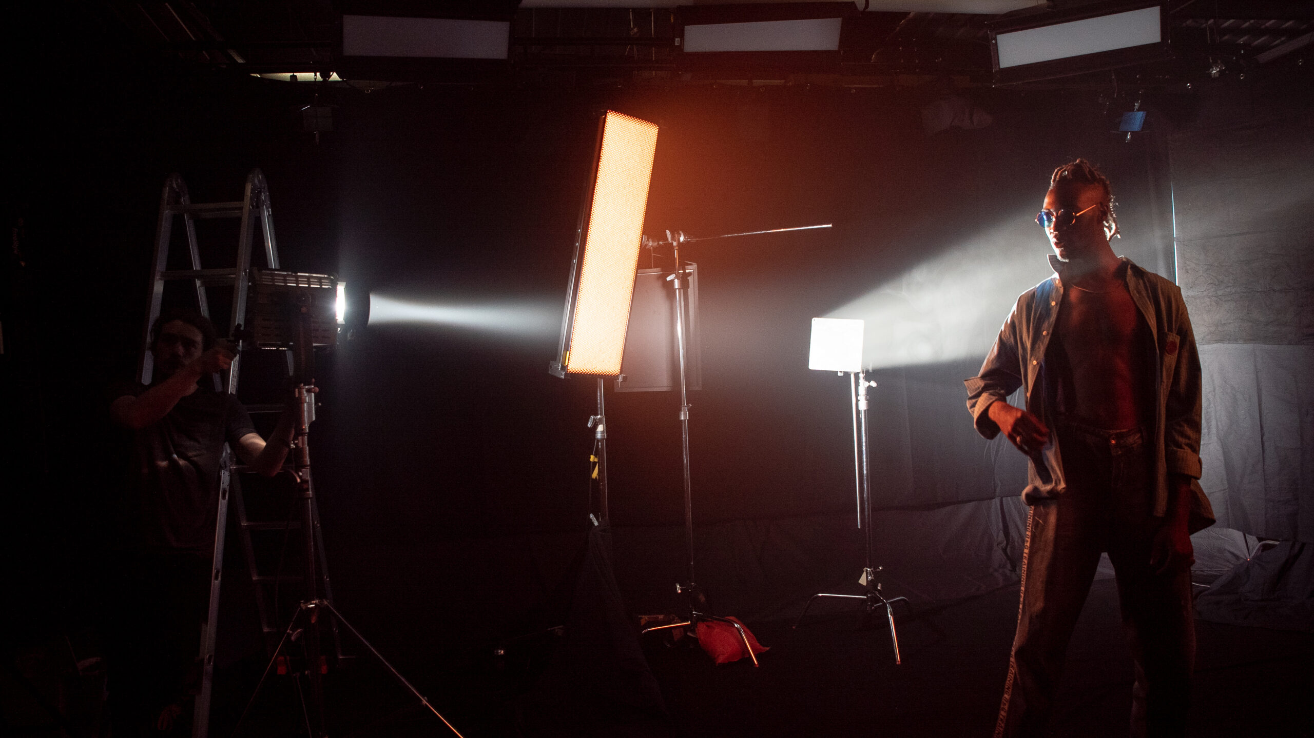 Music video lighting at Cirro Lite